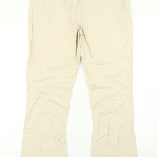 Select Womens Brown   Trousers  Size 14 L27 in