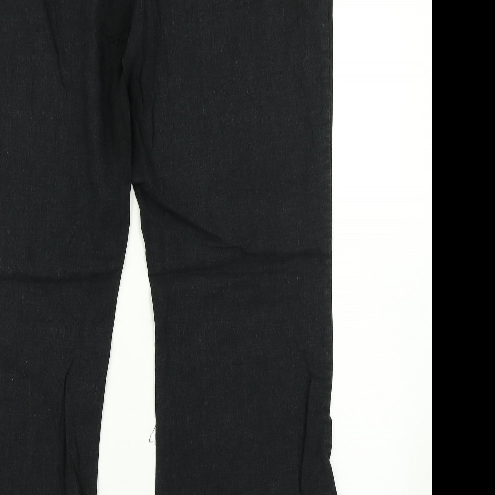 George Womens Black   Trousers  Size 16 L26 in