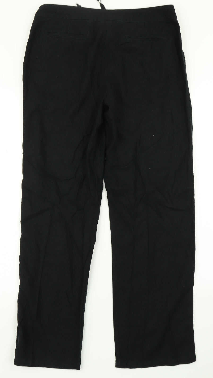 Papaya Womens Black   Cargo Trousers Size 10 L28 in