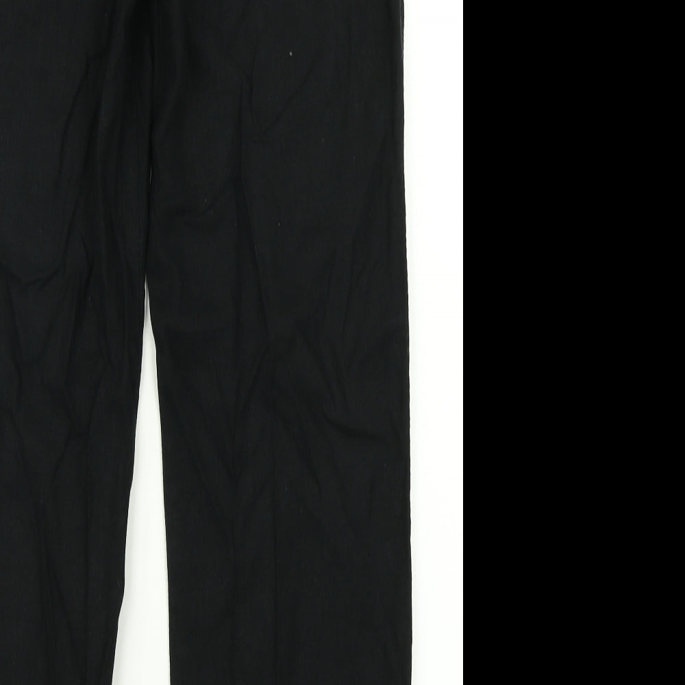 Papaya Womens Black   Cargo Trousers Size 10 L28 in