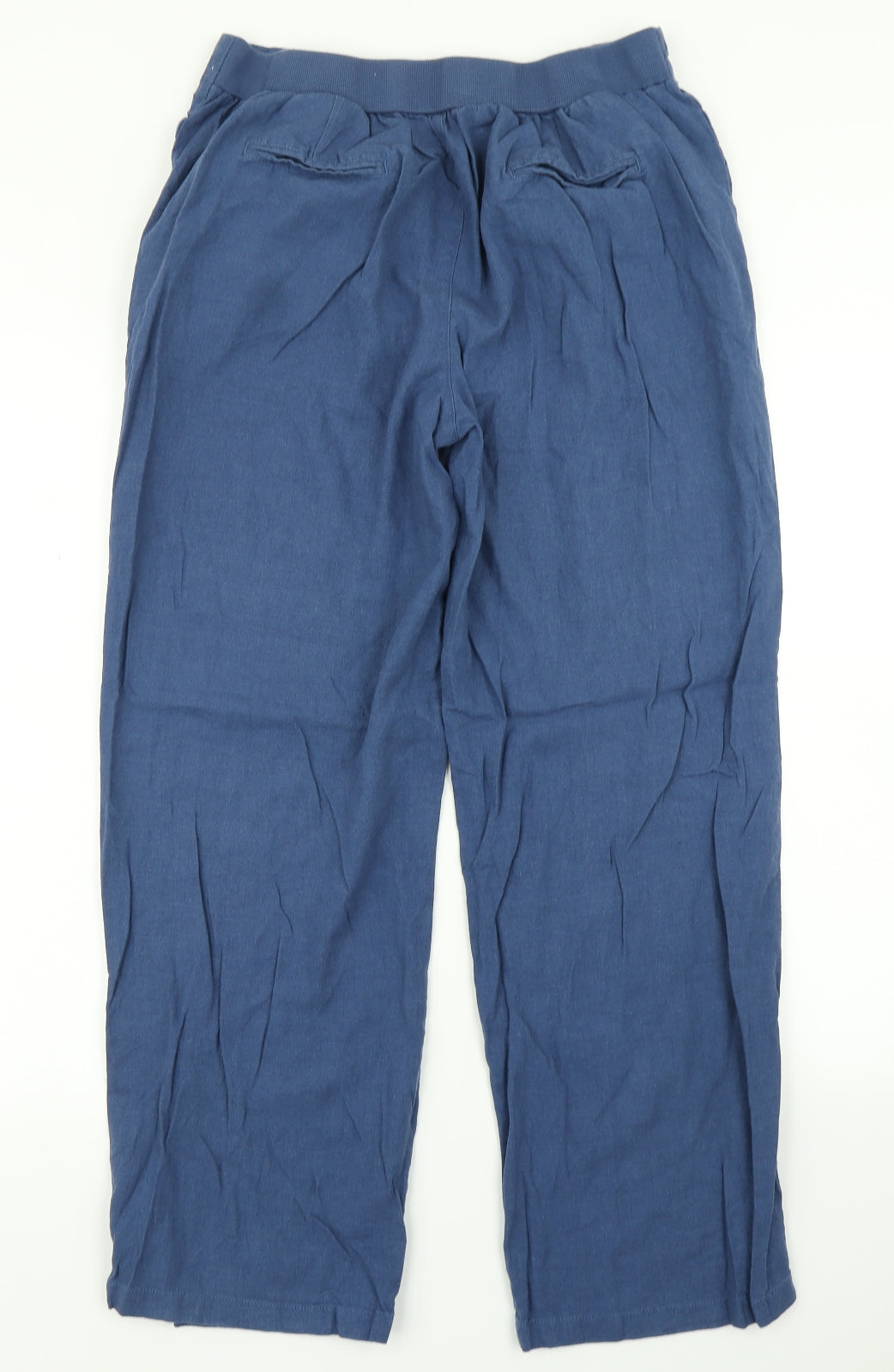 Cotton Traders Womens Blue   Cargo Trousers Size 12 L27 in