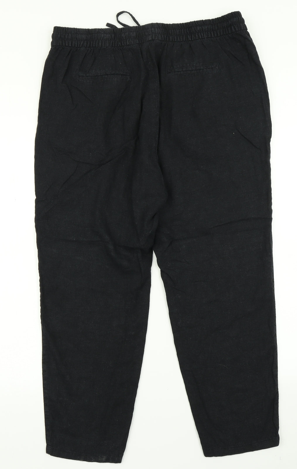 Bonmarché Womens Black   Cargo Trousers Size 16 L23 in