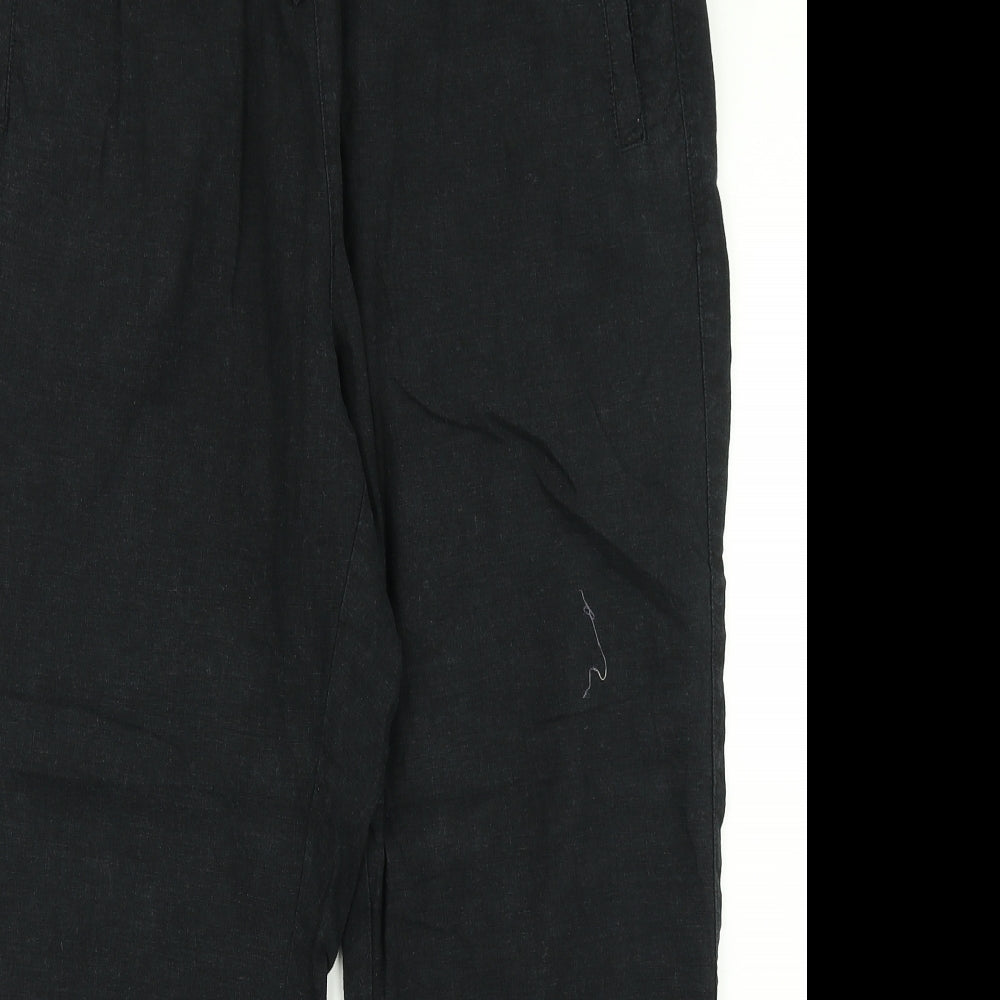 Bonmarché Womens Black   Cargo Trousers Size 16 L23 in