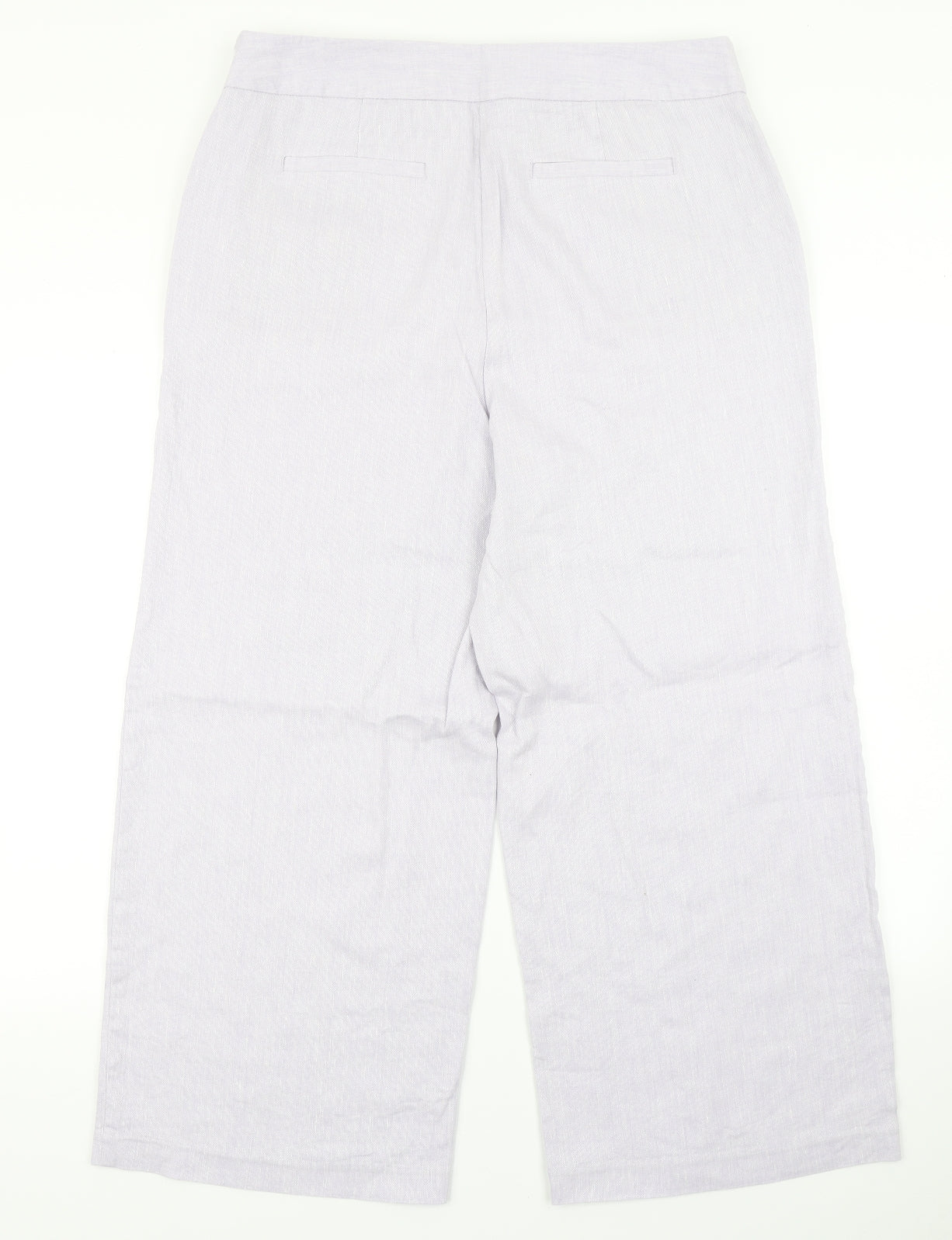 M&S Collection Womens Purple   Trousers  Size 16 L24 in