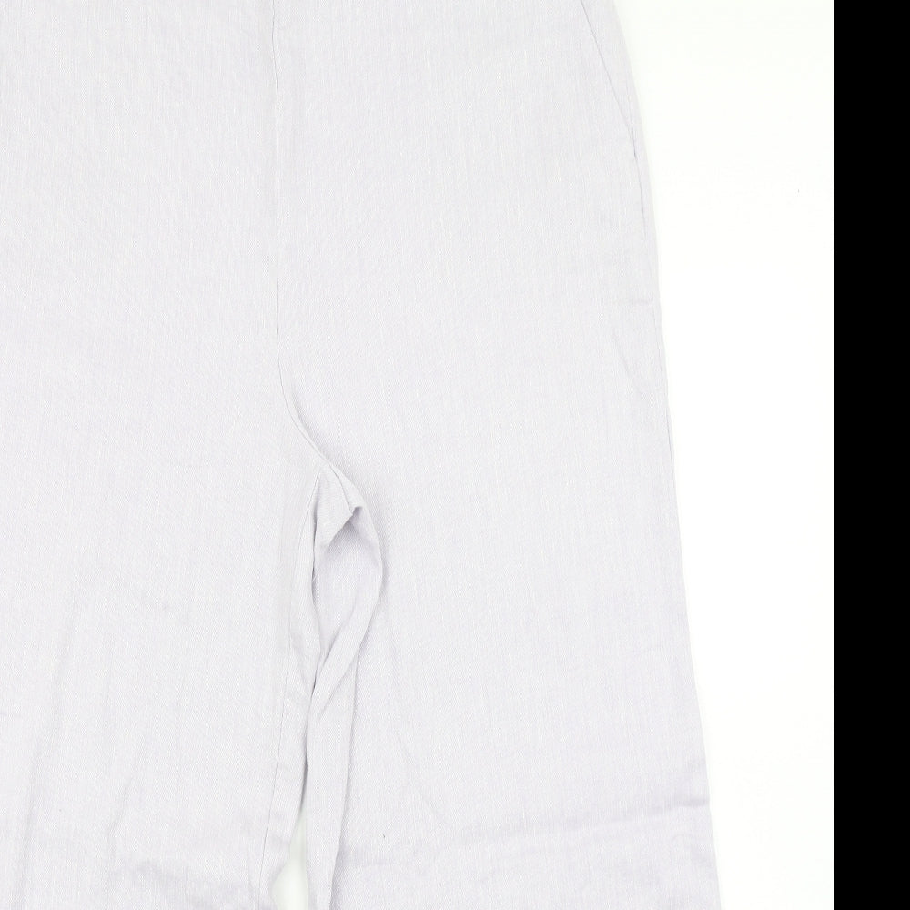M&S Collection Womens Purple   Trousers  Size 16 L24 in