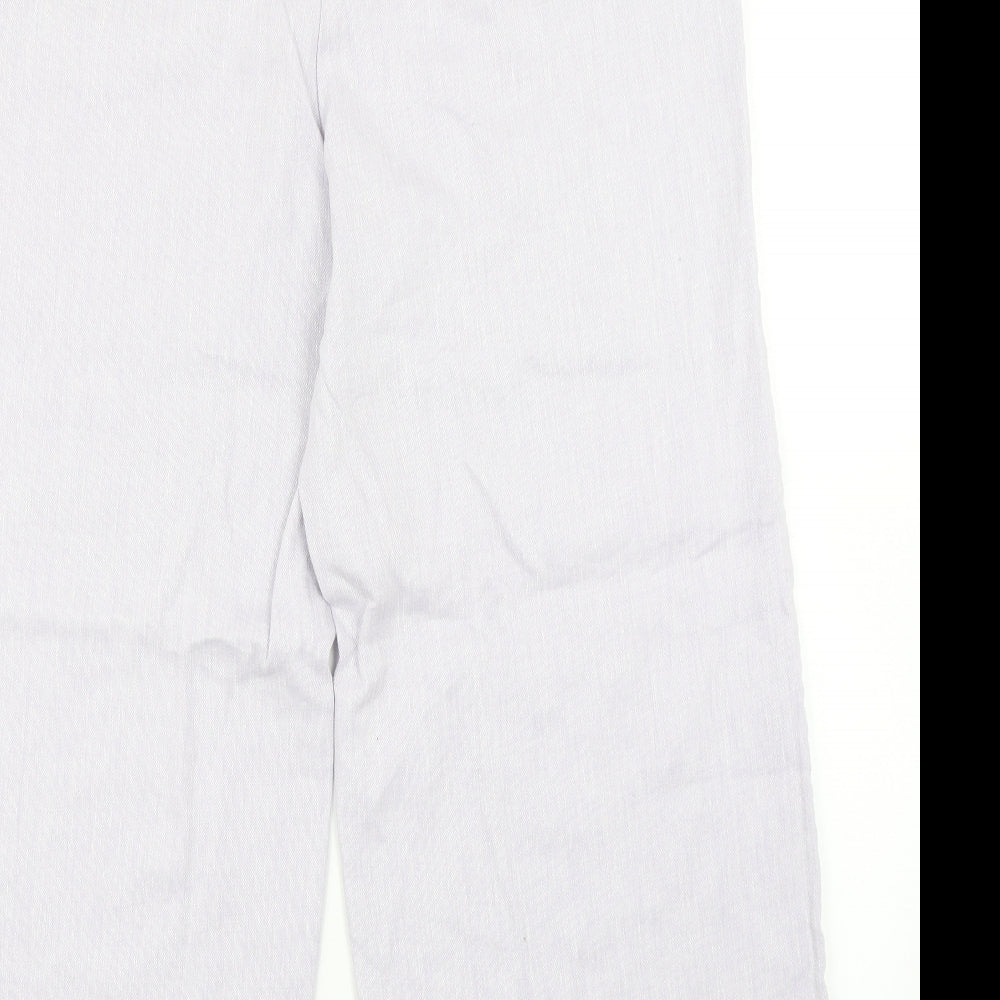 M&S Collection Womens Purple   Trousers  Size 16 L24 in