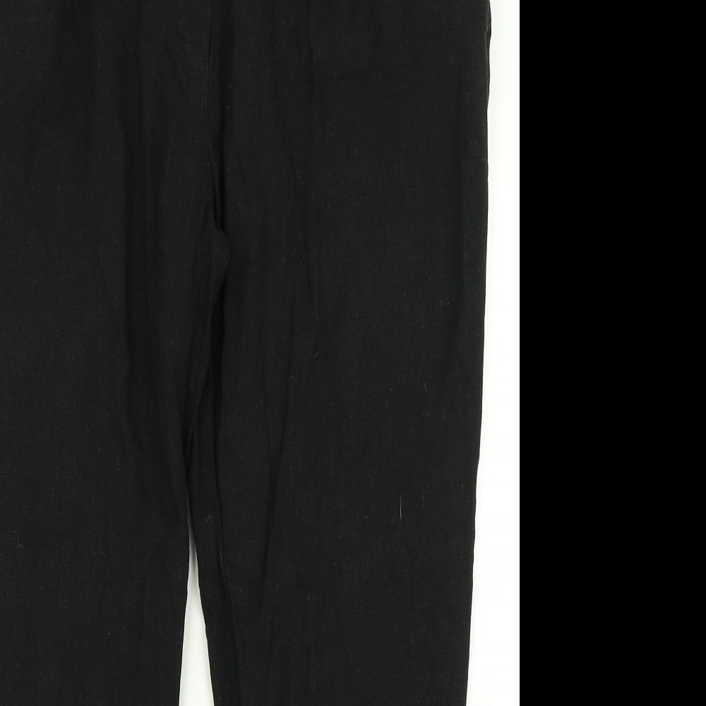 Atmosphere Womens Black   Trousers  Size 16 L25 in