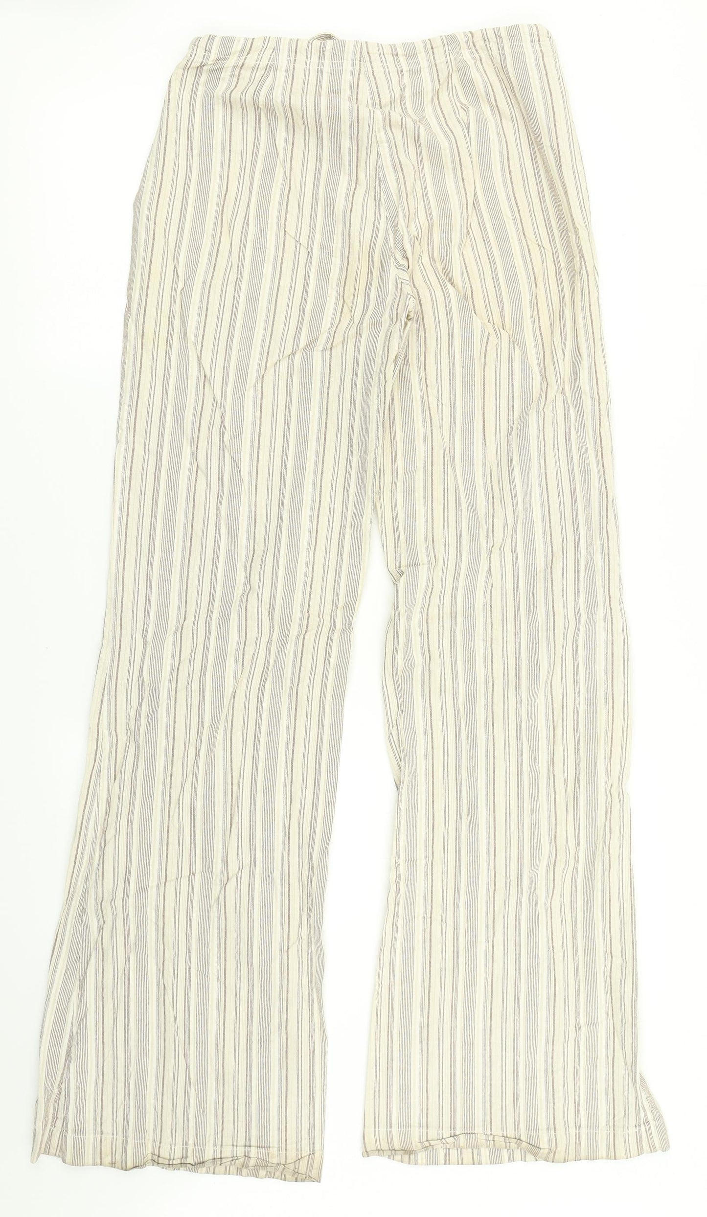 Oxxo Womens Brown Striped  Trousers  Size XS L33 in
