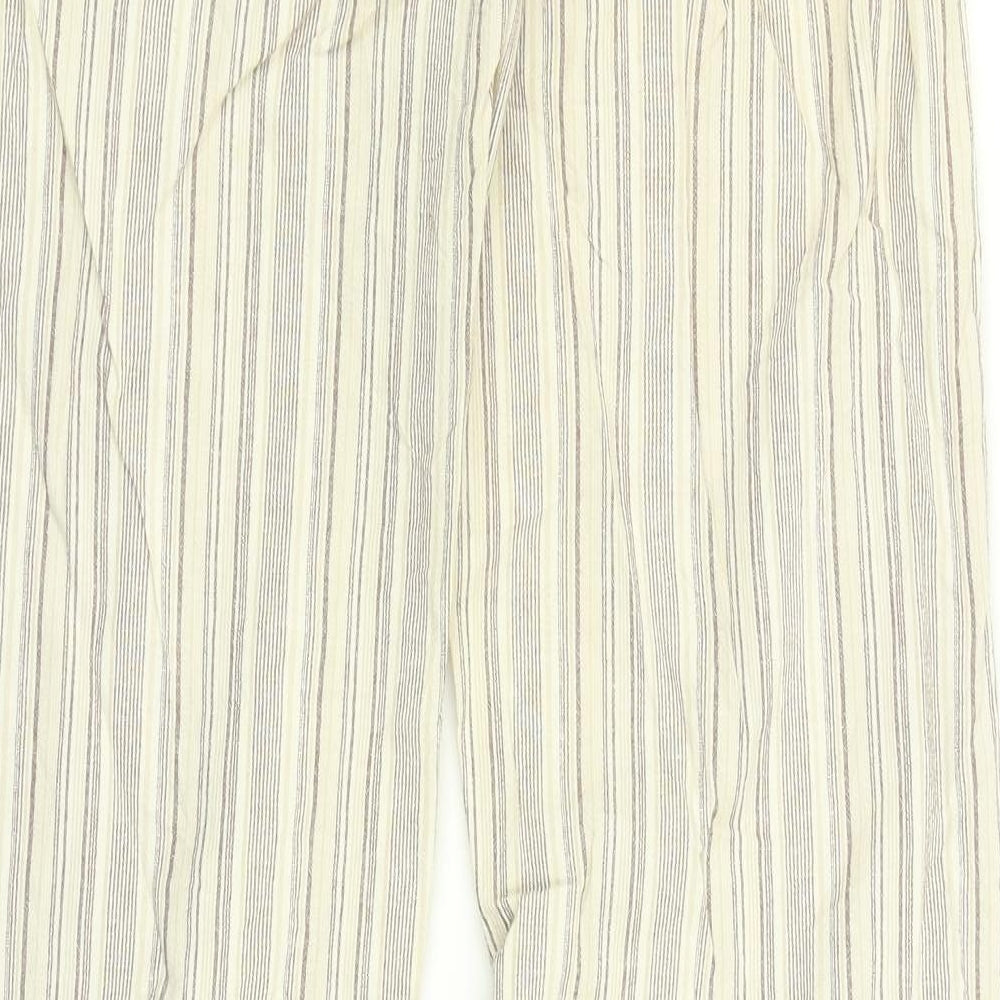 Oxxo Womens Brown Striped  Trousers  Size XS L33 in