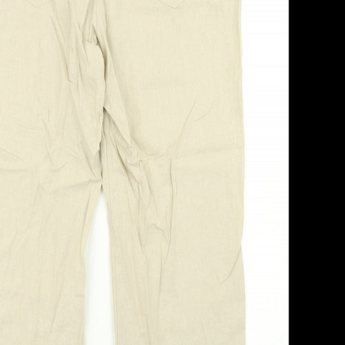 Karida Womens Beige   Trousers  Size 18 L25 in