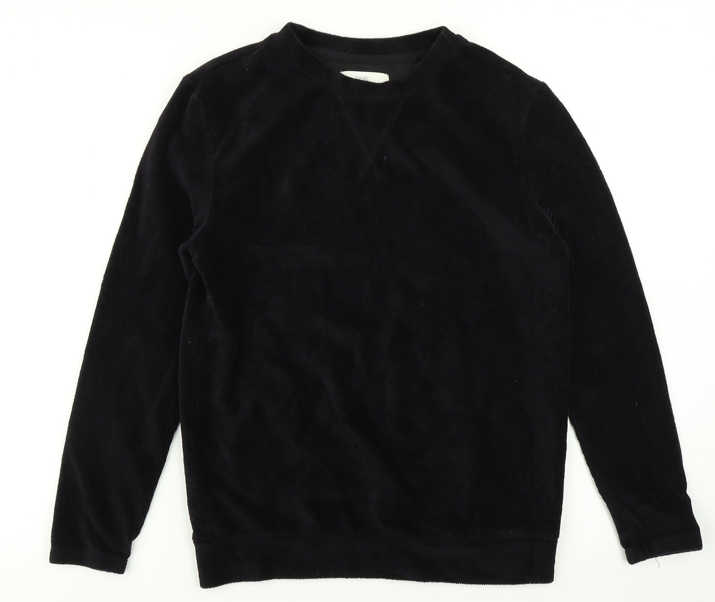 NEXT Womens Black Solid  Top Pyjama Top Size 6