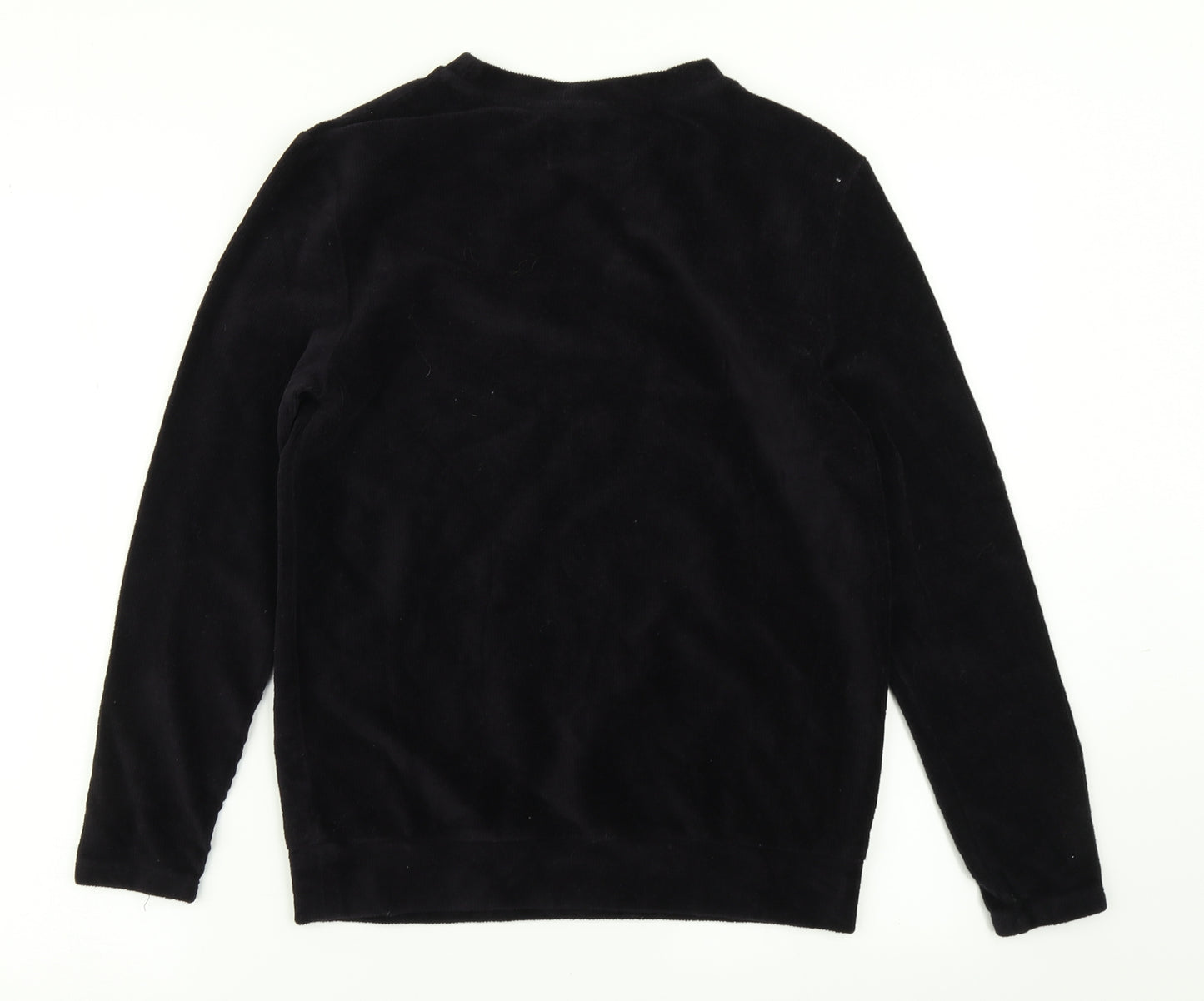 NEXT Womens Black Solid  Top Pyjama Top Size 6