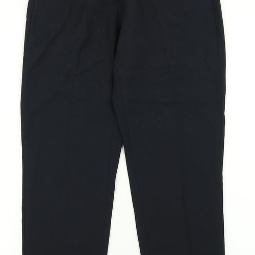 Massimo Dutti Womens Blue   Dress Pants Trousers Size 6 L26 in - Paper Bag Waist