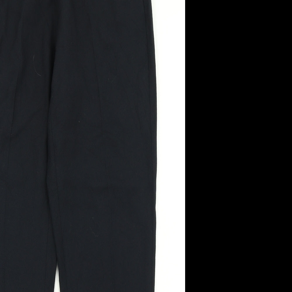 Massimo Dutti Womens Blue   Dress Pants Trousers Size 6 L26 in - Paper Bag Waist