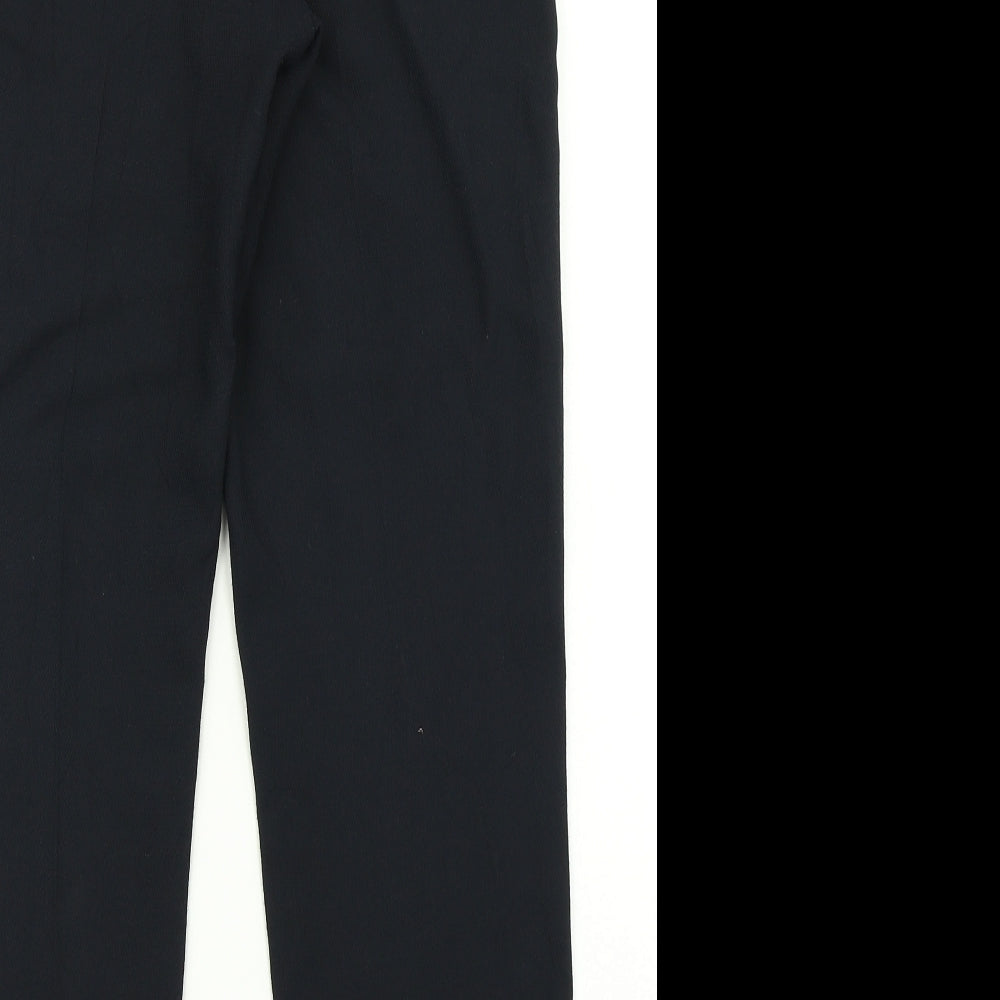 Massimo Dutti Womens Blue   Dress Pants Trousers Size 6 L26 in - Paper Bag Waist