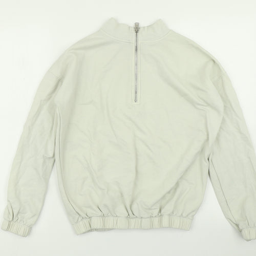 TU Womens Grey   Pullover Hoodie Size 8