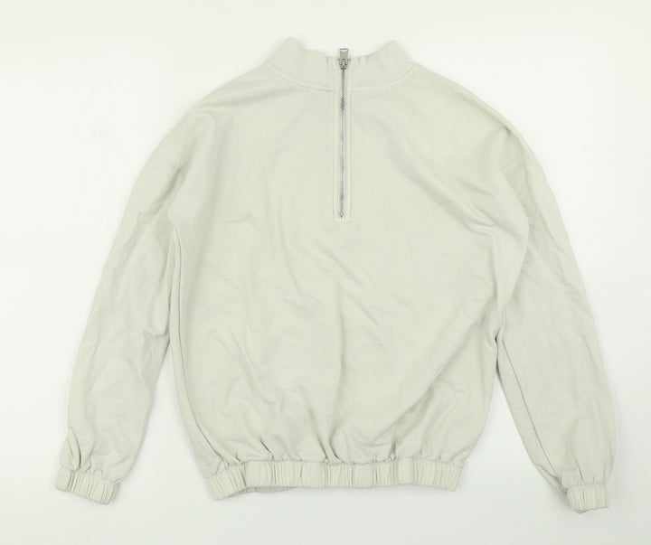 TU Womens Grey   Pullover Hoodie Size 8