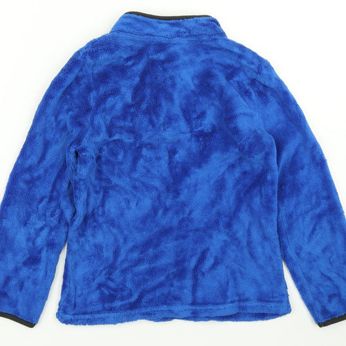 Disney Store Boys Blue  Fleece Pullover Sweatshirt Size 5-6 Years  - Spiderman