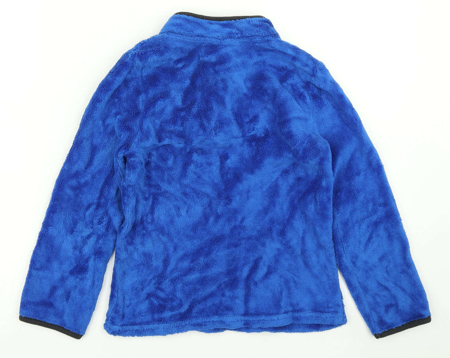 Disney Store Boys Blue  Fleece Pullover Sweatshirt Size 5-6 Years  - Spiderman