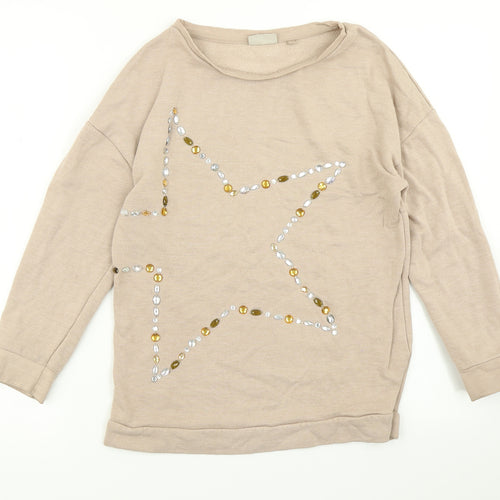 NEXT Girls Brown   Pullover Sweatshirt Size 11 Years