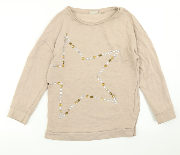 NEXT Girls Brown   Pullover Sweatshirt Size 11 Years