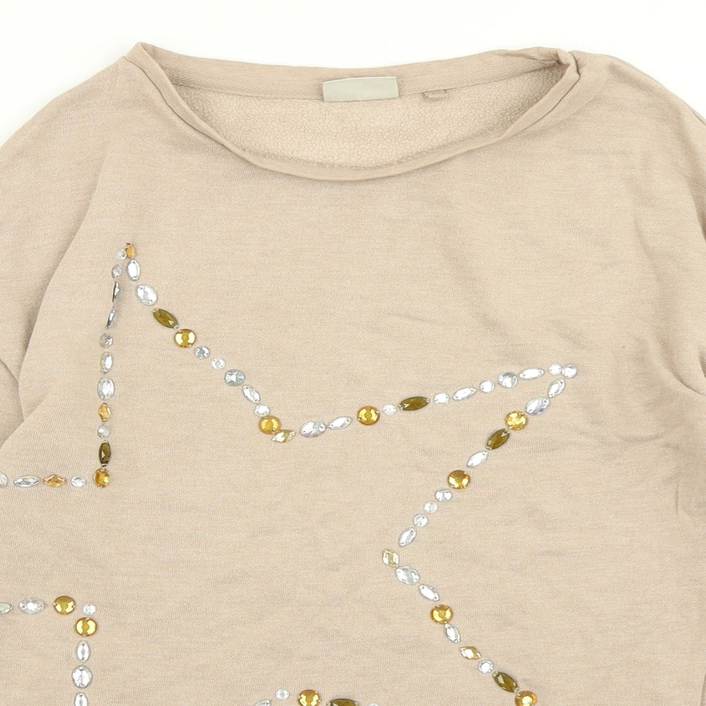 NEXT Girls Brown   Pullover Sweatshirt Size 11 Years