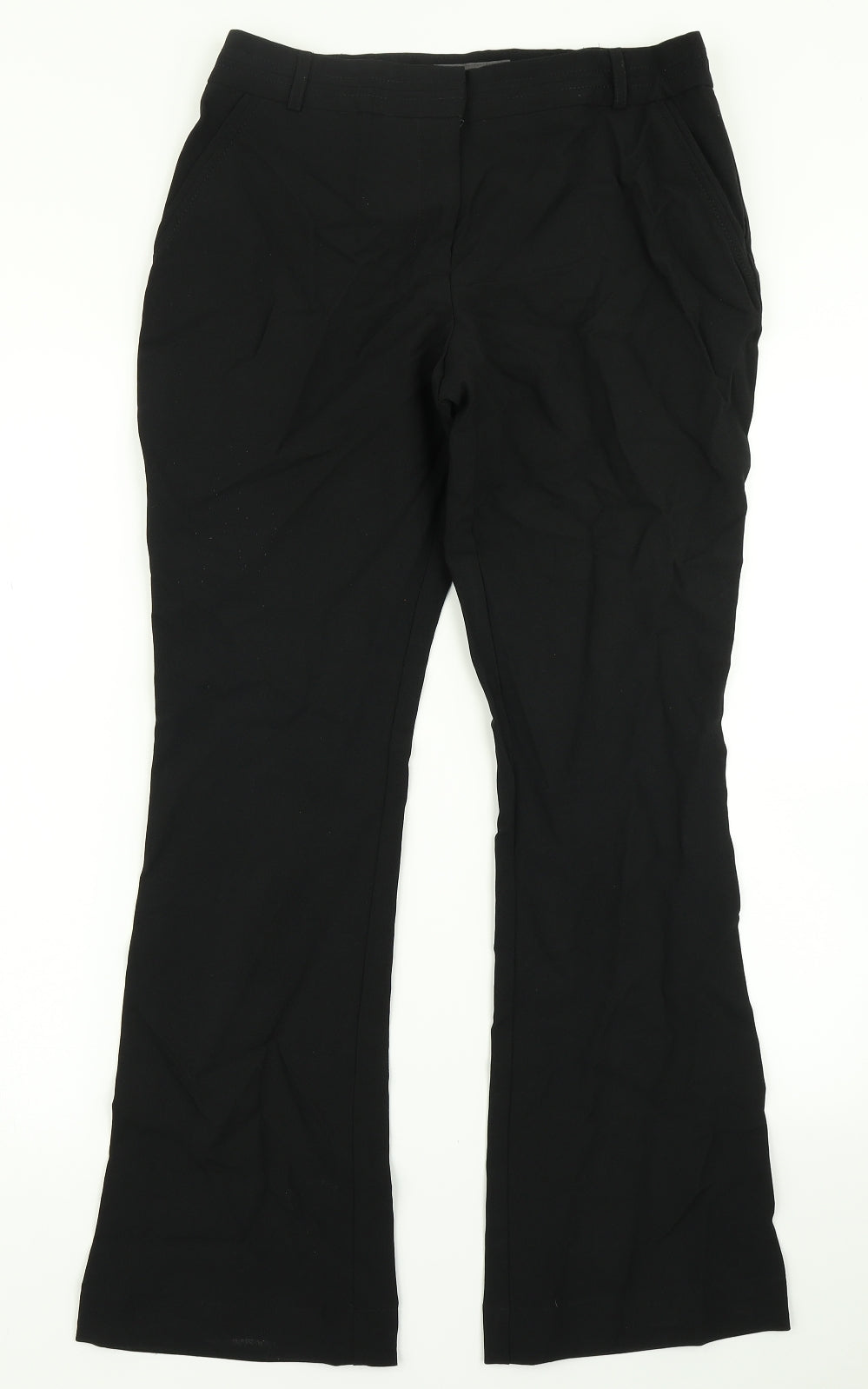 Primark Womens Black   Dress Pants Trousers Size 10 L29 in