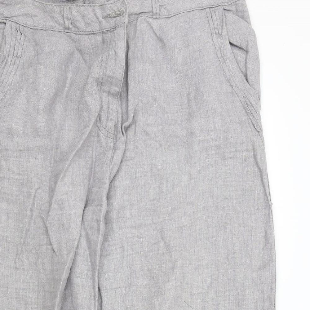 George Womens Grey   Trousers  Size 18 L27 in