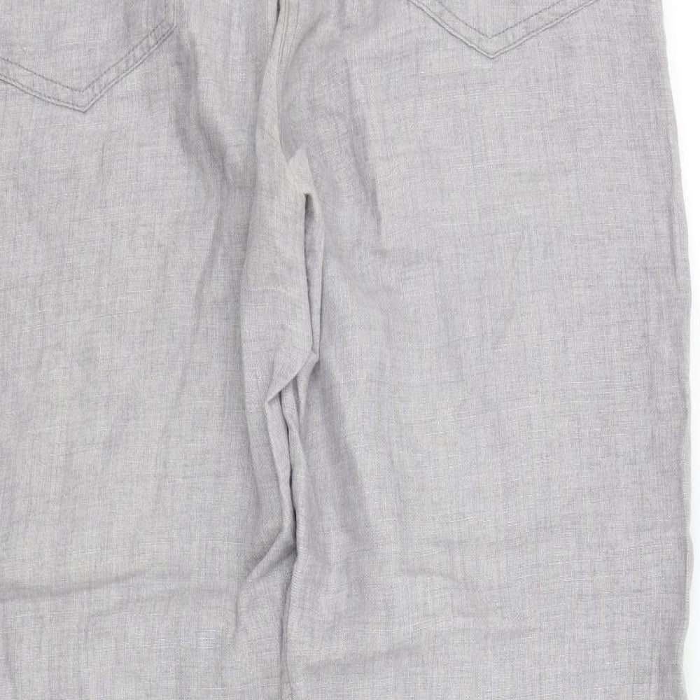 George Womens Grey   Trousers  Size 18 L27 in