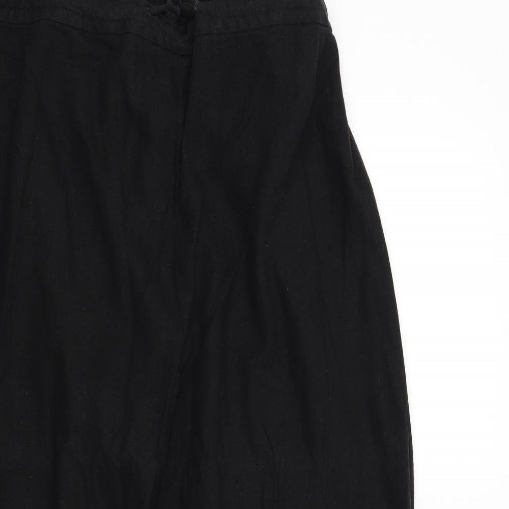 Berkertex Womens Black   Trousers  Size 16 L24 in