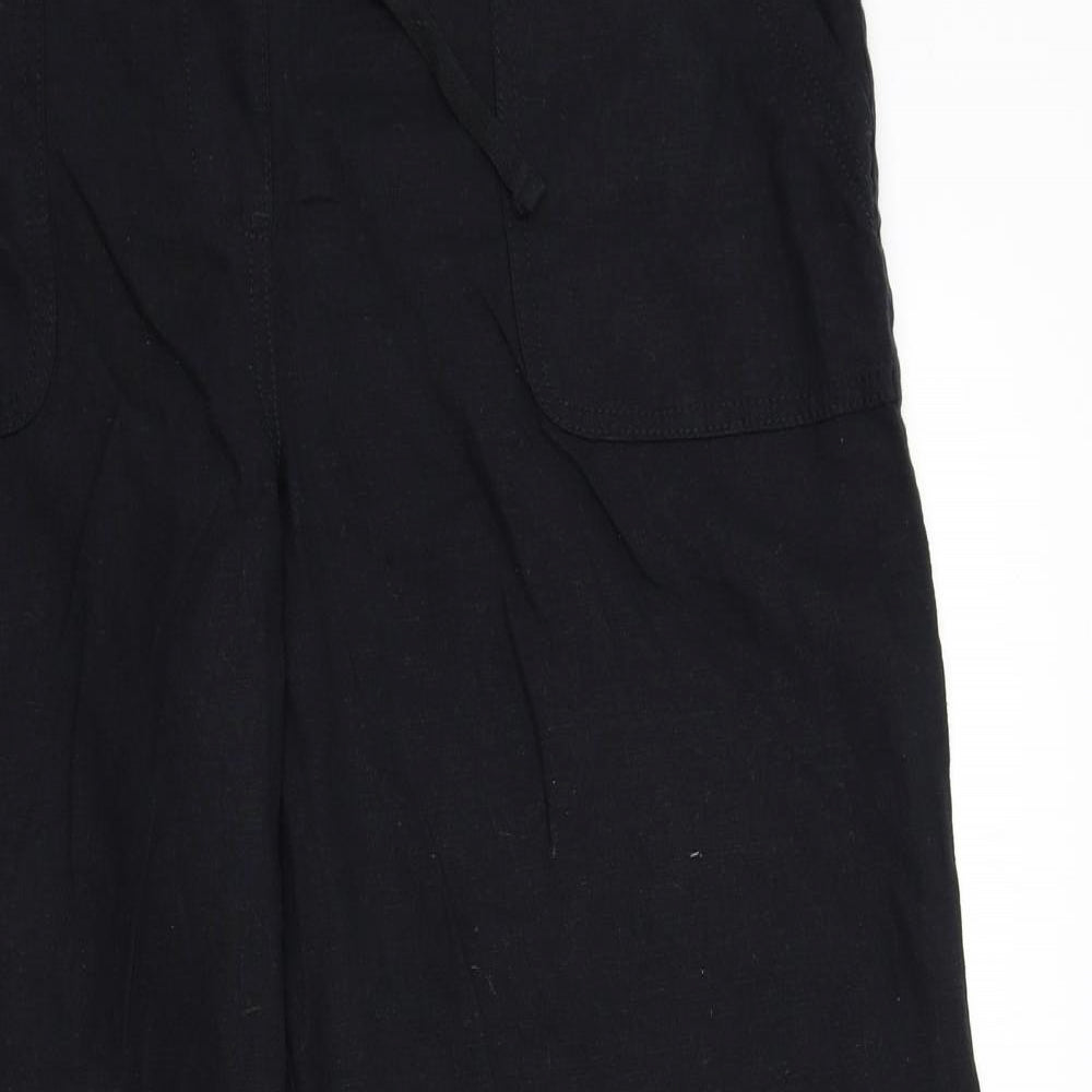 George Womens Black   Trousers  Size 16 L29 in