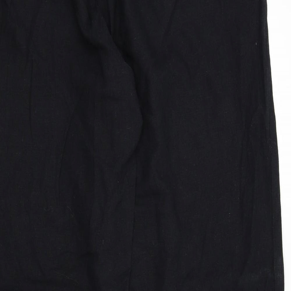 George Womens Black   Trousers  Size 16 L29 in