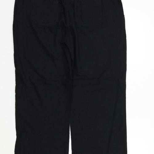 George Womens Black   Trousers  Size 14 L28 in