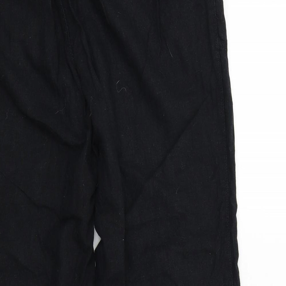 TU Womens Black   Trousers  Size 12 L27 in