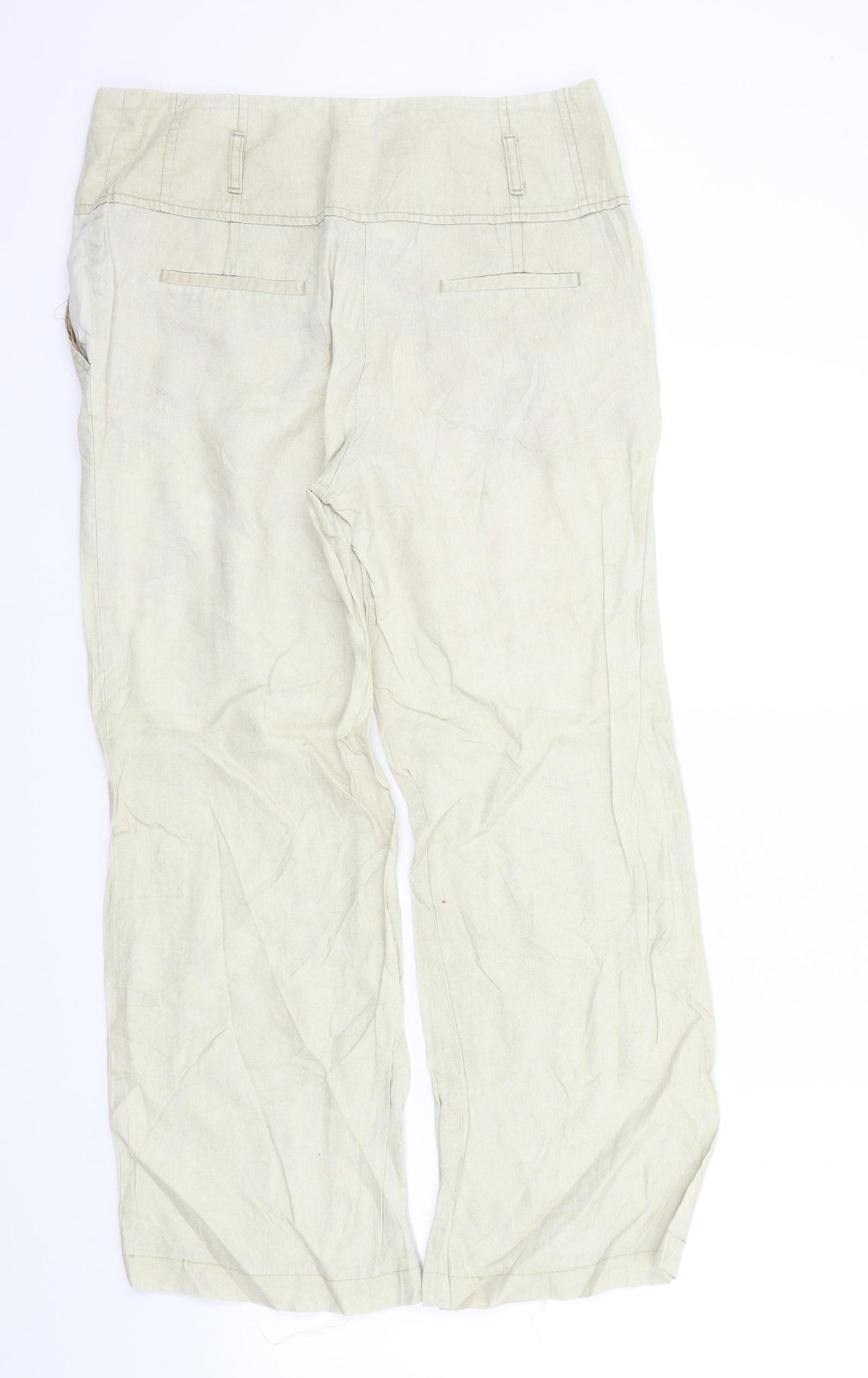 PROMISE Womens Beige   Trousers  Size 36 L26 in