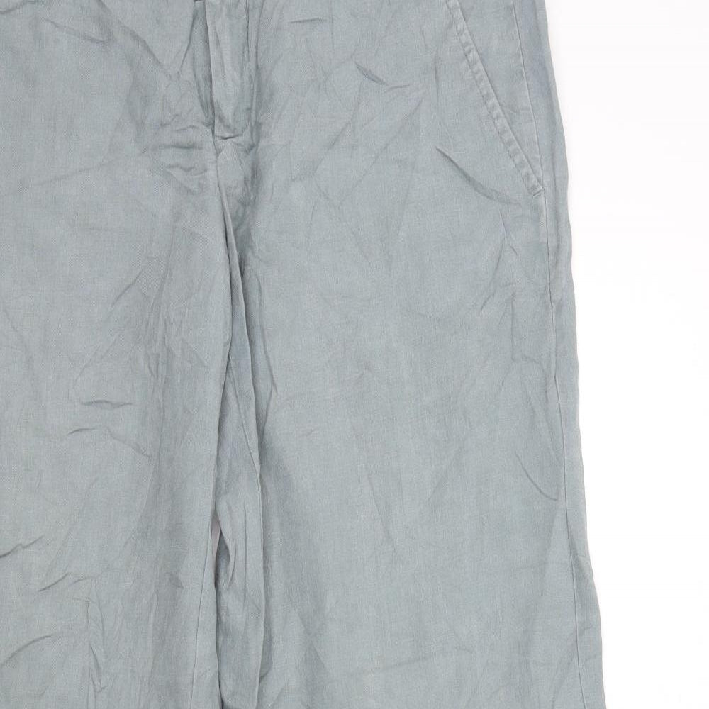IN WEAR ESSENTIALS Womens Blue   Trousers  Size 12 L33 in