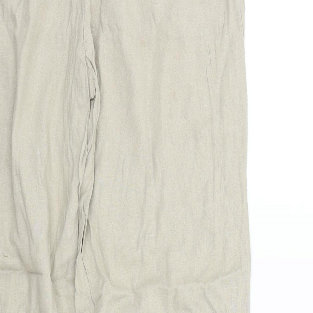 Debenhams Womens Beige   Trousers  Size 12 L27 in