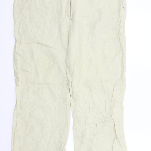Premium Collection Womens Beige   Trousers  Size 16 L26 in