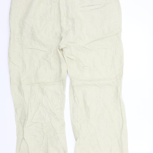 Premium Collection Womens Beige   Trousers  Size 16 L26 in