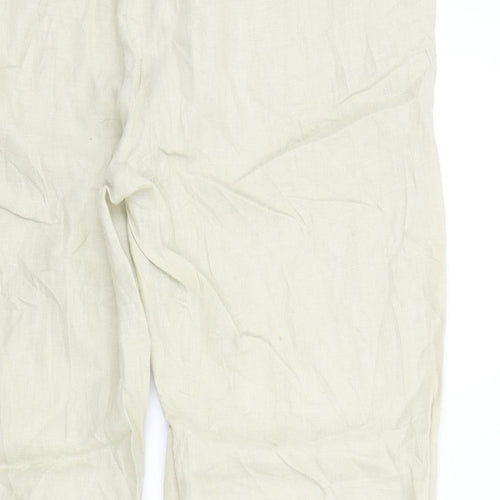 Premium Collection Womens Beige   Trousers  Size 16 L26 in