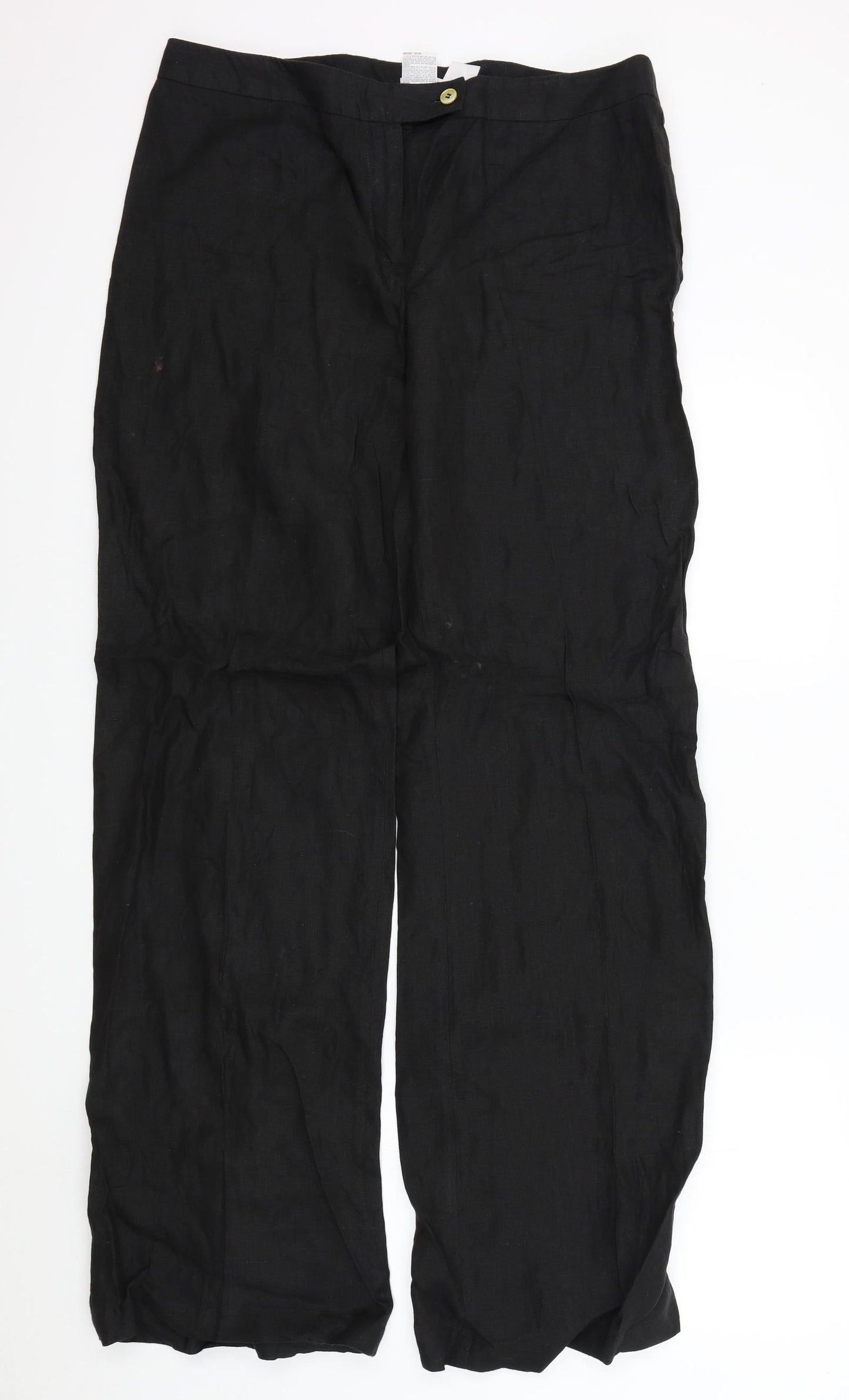 Marella Womens Black   Trousers  Size 16 L31 in
