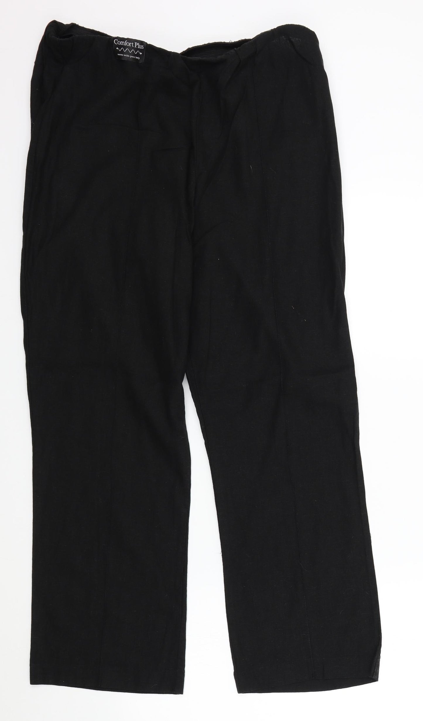 Classic Womens Black   Trousers  Size 18 L28 in