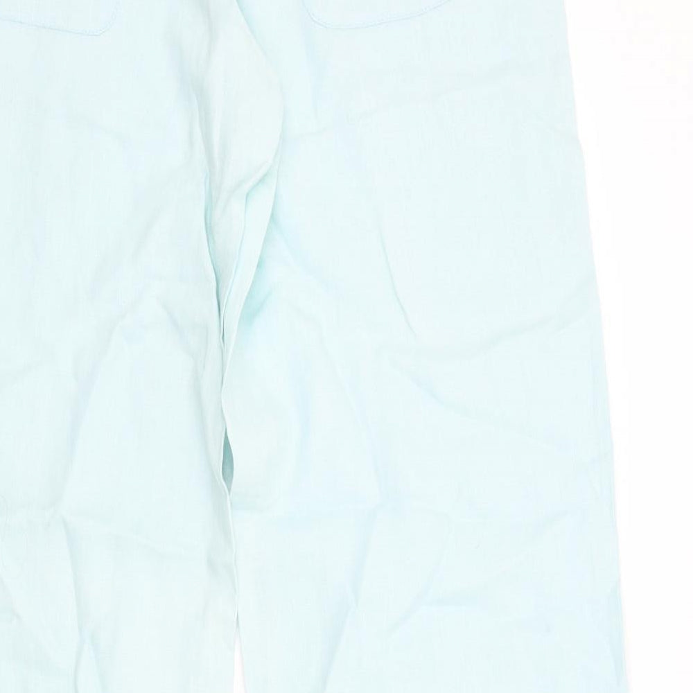 Primark Womens Blue   Trousers  Size 10 L29 in