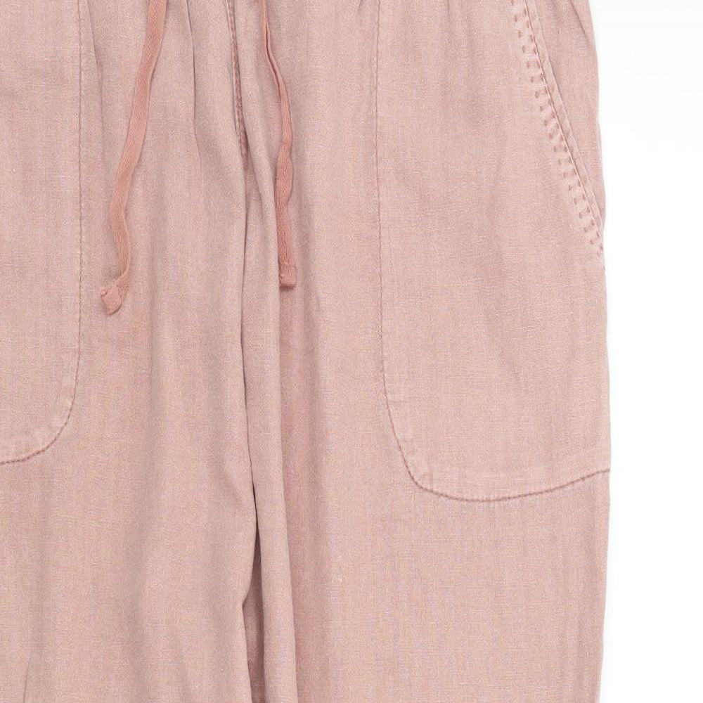 Prinsiples Womens Pink   Trousers  Size 16 L26 in