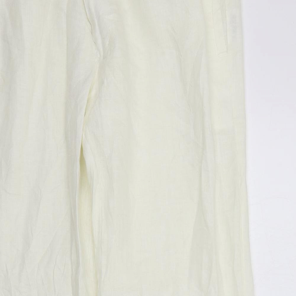 In Extenso Womens White   Trousers  Size 16 L32 in