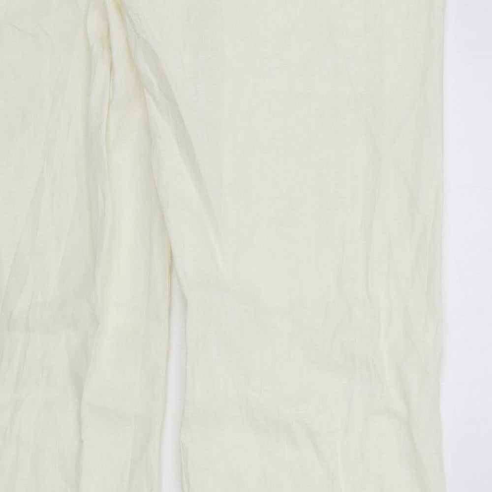 In Extenso Womens White   Trousers  Size 16 L32 in