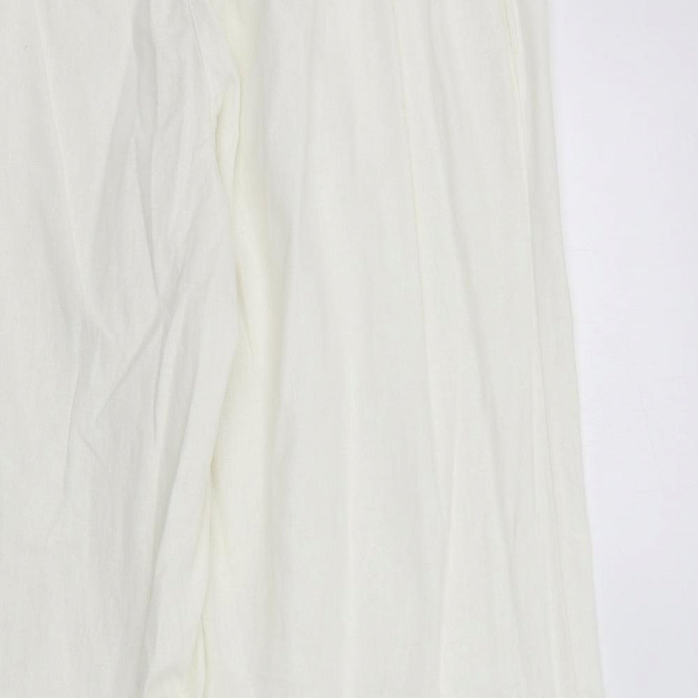 E-vie Womens White   Trousers  Size 20 L28 in