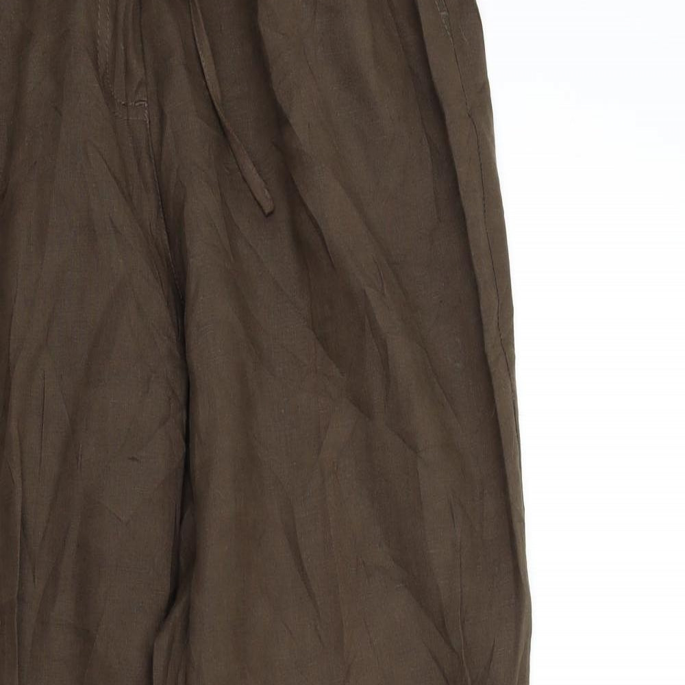 C&A Womens Brown   Trousers  Size 16 L31 in