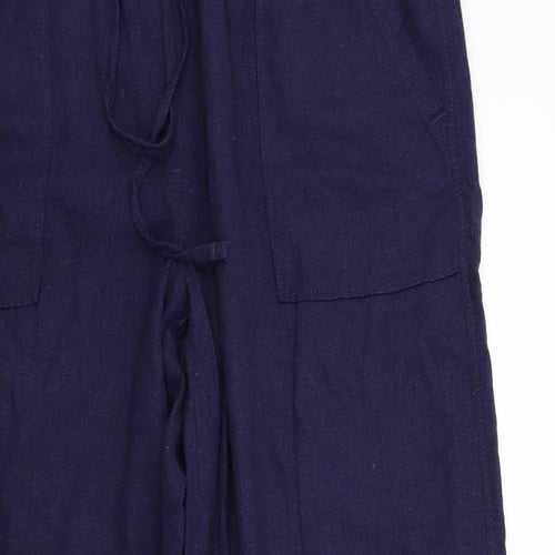 M&S Womens Black   Trousers  Size 16 L27 in