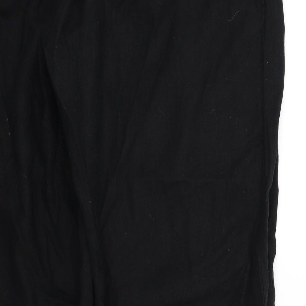 Wallis Womens Black   Trousers  Size 16 L28 in